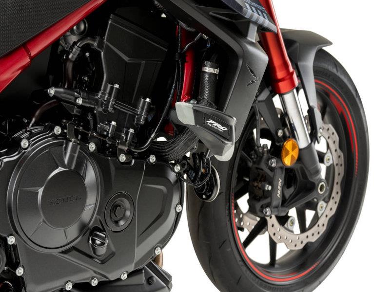 PUIG Pro 2.0 Frame Sliders Black for Honda CB750 Hornet 23-25 21495N