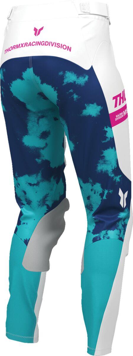 THOR Women's Launchmode Bleach Pants White/Blue