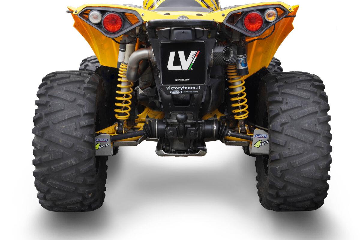 LEOVINCE LV One Evo Stainless Steel Slip-On Muffler for ATV CAN AM RENEGADE 1000 12-26 14473EU