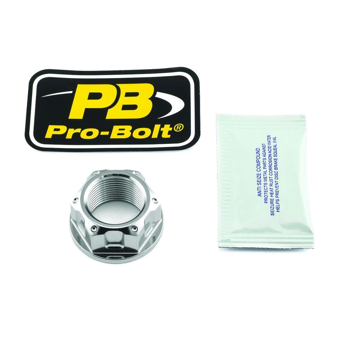 Pro Bolt Axle Nut Fits Rear Wheel For Yamaha YZF-R6 600 98-26 LSSNUT24150002Z2