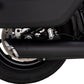 VANCE & HINES BLACK Twin Slash Slip-On Muffler for Harley Davidson SOFTAIL 2025 46750