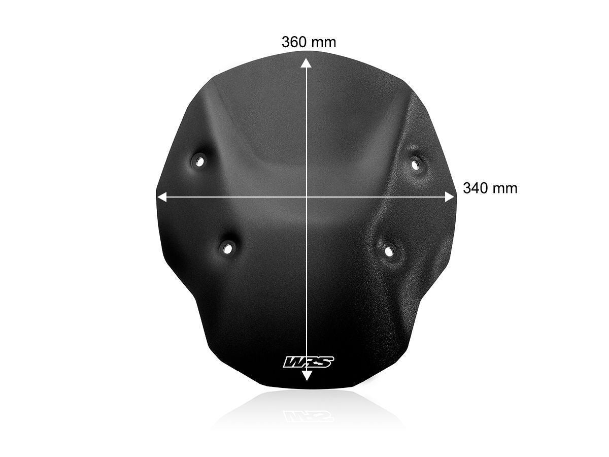 WRS Windscreen Enduro BMW R1300gs Dark Bl Bm093no