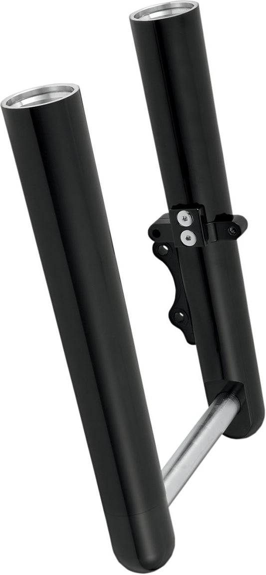 Arlen Ness Dual-Disc Hot Fork Legs Black For HD FLHX 1584 99-07 06-504
