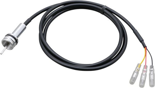 Daytona Black Waterproof Connector Speed Pulse Converter 87041