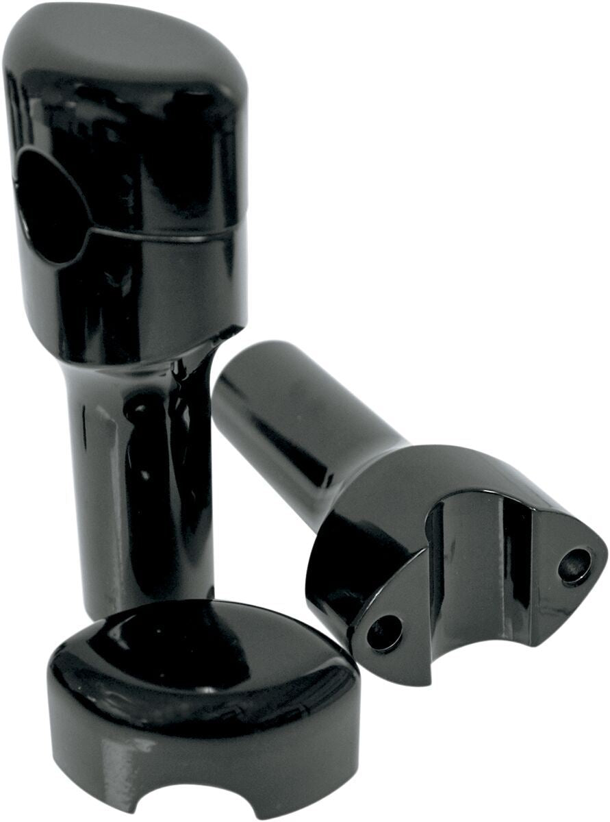 LA Choppers Handlebar Risers Yam 650 Hon 1300 Kawa 900 Suzu 50 98-24 LA-7402-04B