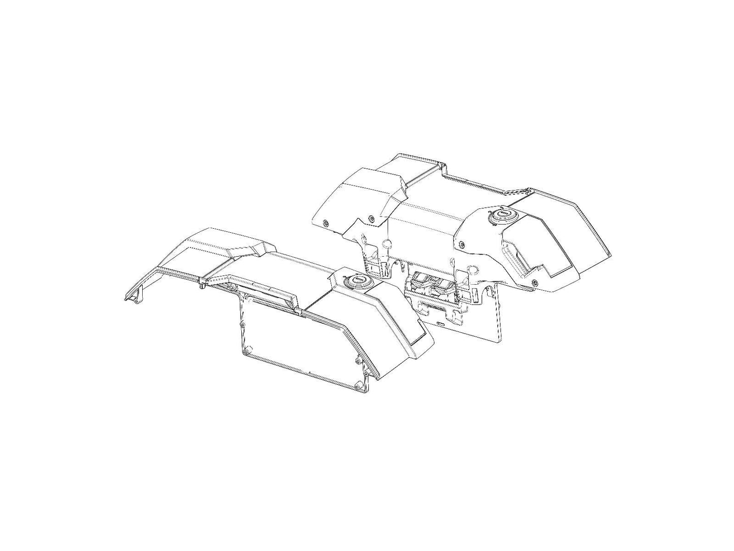 SHAD SH38 Replacement Frame D1B38EMR
