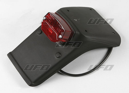 UFO REPLACEMENT LICENSE PLATE HOLDER FOR ENDURO REAR FENDERS KT03039001