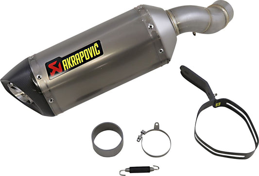Akrapovic Slip-On Line Muffler TI/CF For Kawasaki Z 900 20-24 S-K9SO6-HZT