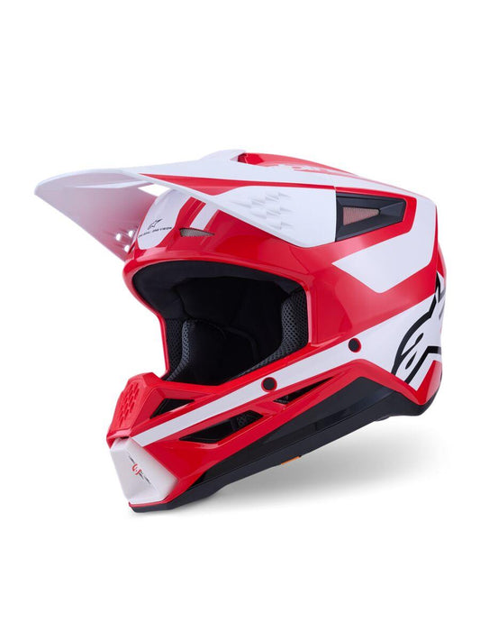 ALPINESTARS SM3 Heat Helmet RED/WH/BLK 2025 Model
