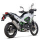 Akrapovic Slip-On Line Muffler Street For Kawasaki KLE 500 2026 Kit S-K5SO2-HFTT