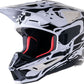 ALPINESTARS Supertech M5 MX Helmet WHITE & BLACK