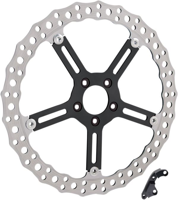 Arlen Ness Big Brake Jagged Floating Rotor Kit For HD FLS 1690 00-17 02-990
