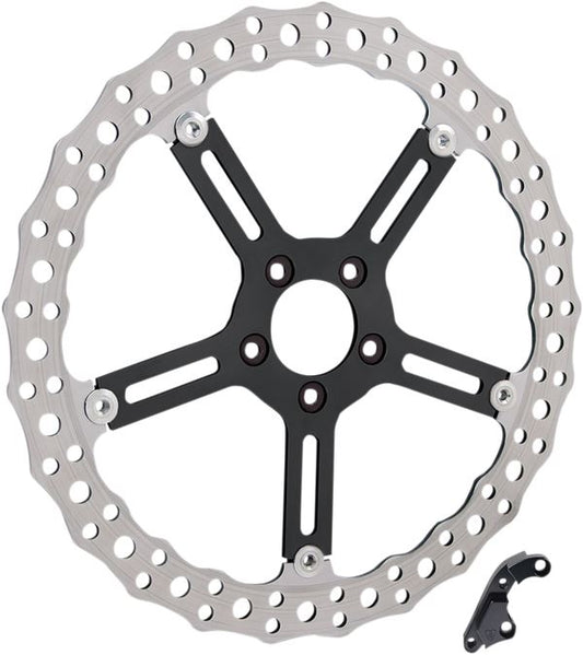 Arlen Ness Big Brake Jagged Floating Rotor Kit For HD FLS 1690 00-17 02-990