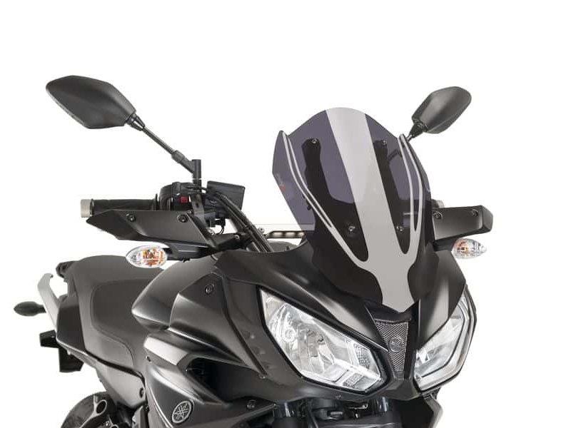 PUIG Z-Racing Screen Dark Smoke for Yamaha MT-07 Tracer/Tracer 700/GT 16-19 9211F