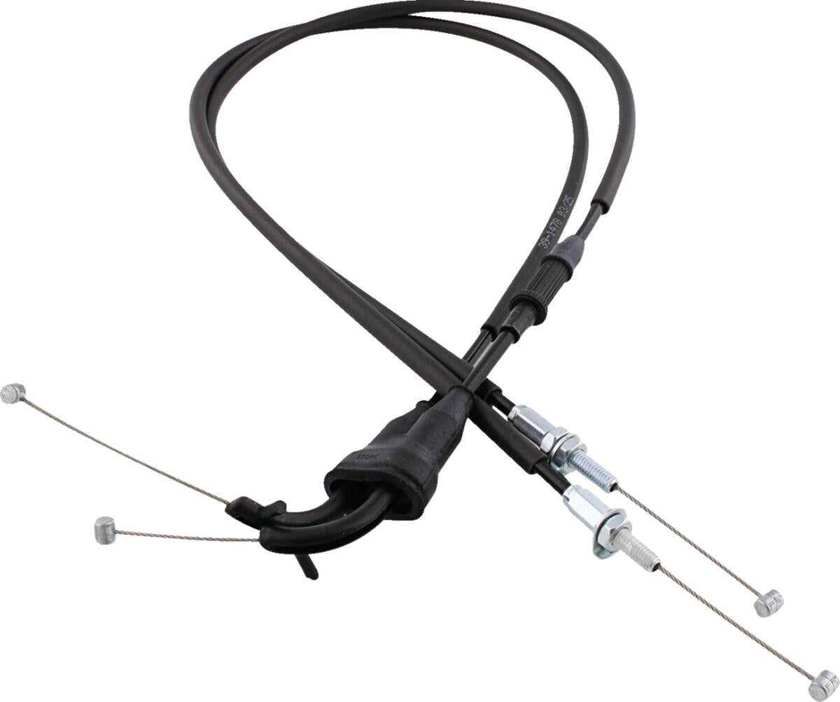 Moose Offroad Black Vinyl Throttle Cable For Honda CRF 250 R 2021-2025 45-1279