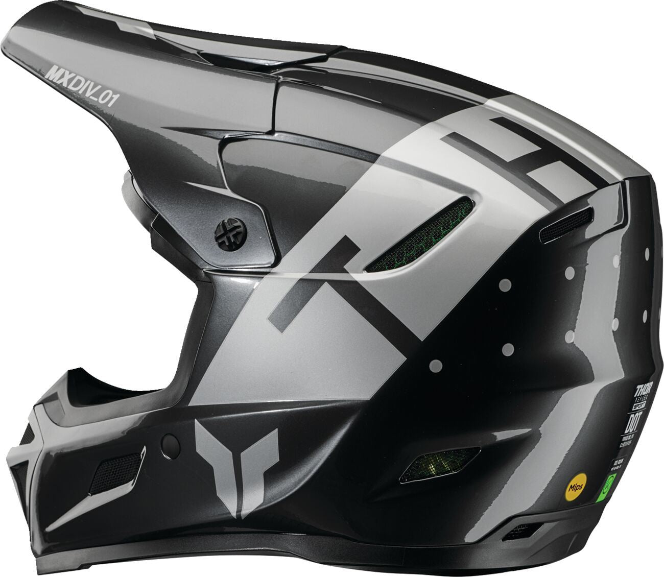 THOR Reflex Sport Rogue MIPS® Helmet CH/SV 2025 Model