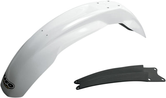 UFO FRONT FENDER HUSQVARNA CR/WR 125/250/300 WHITE HU03312-041