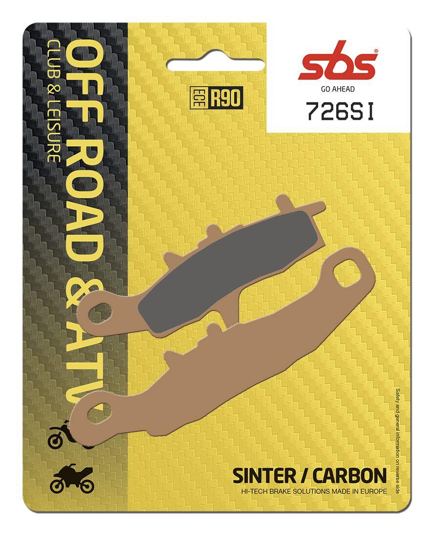 Sbs SI Offroad Sintered Brake Pads For Kawasaki KX 112 1997-2022 726SI