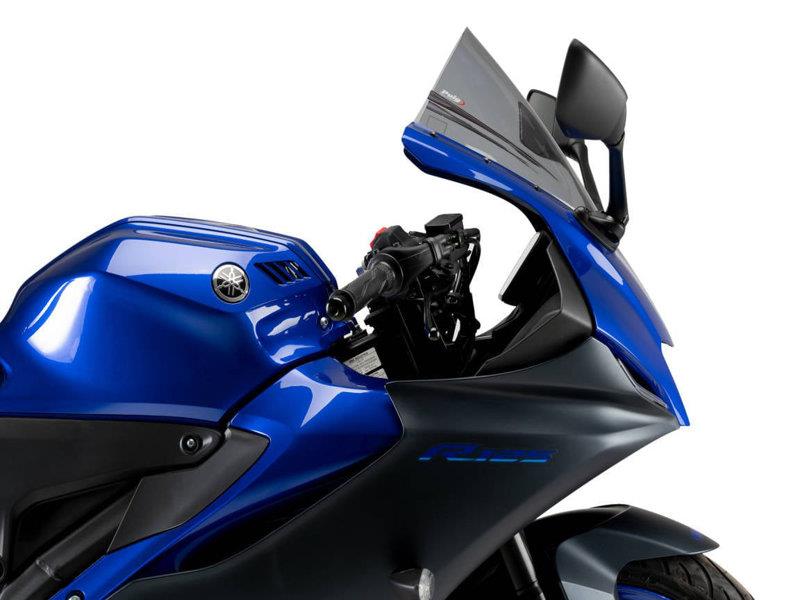PUIG Z-Racing Screen Dark Smoke for Yamaha YZF 125 R 23-25 21715F