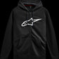 ALPINESTARS Ageless V3 Zip Hoodie Black/White