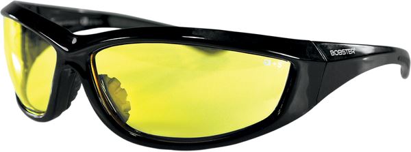 BOBSTER Charger Wrap Around Design Black Sunglasses ECHA001C