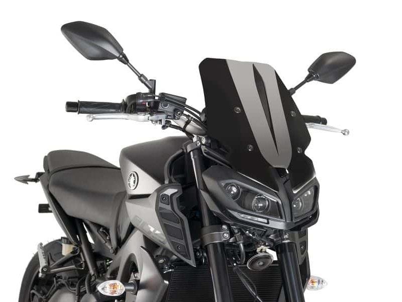 PUIG New Generation Touring Screen Black for Yamaha MT-09/SP 17-20 9377N