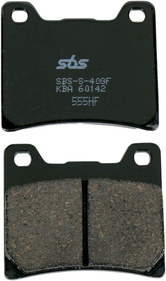 Sbs HF Street Ceramic Organic Brake Pads For Yamaha BT 1100 1973-2006 555HF