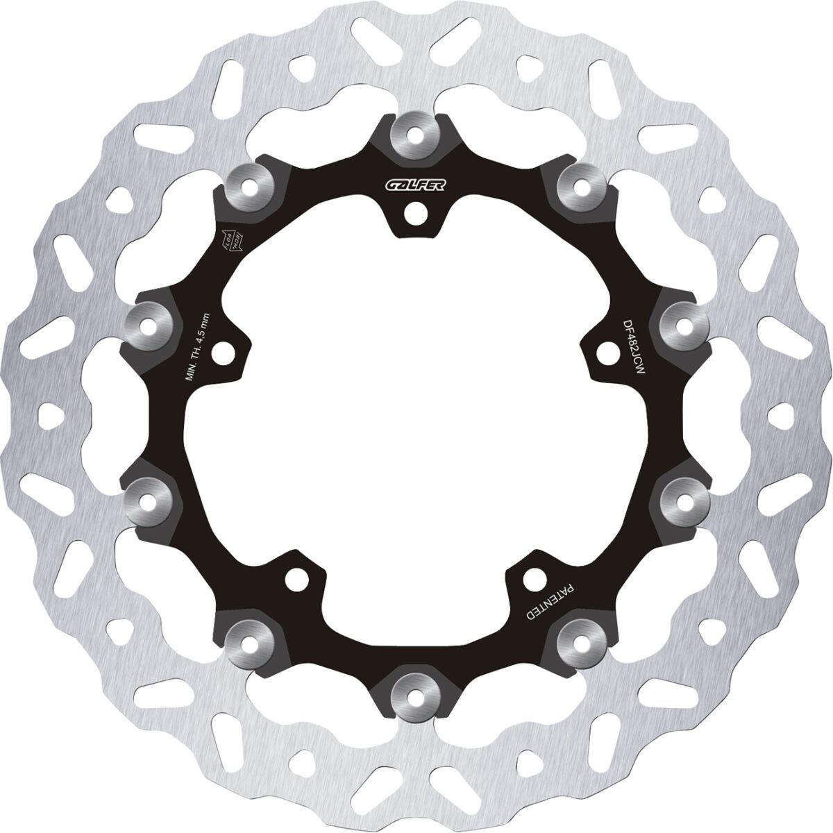 Galfer Floatech Brake Rotors For Yamaha YZF-R6 600 2005-2026 DF482JCW