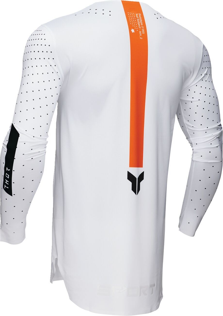 THOR SPORTMODE Rogue Jersey WHITE/OR 2024 Model