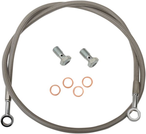 Parts Unlimited Extended Length Brake Line For Polaris 850 2005-2021 YAM-001-6