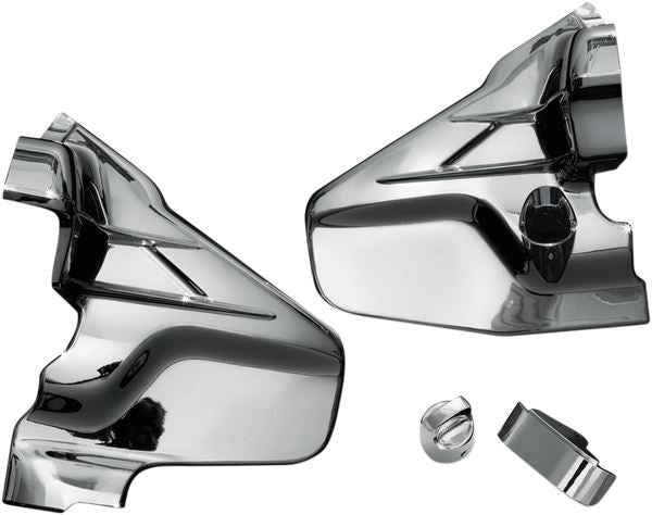 Kuryakyn Louvered Transmission Cover For Honda GL 1800 2001-2017 Chrome KUR7366