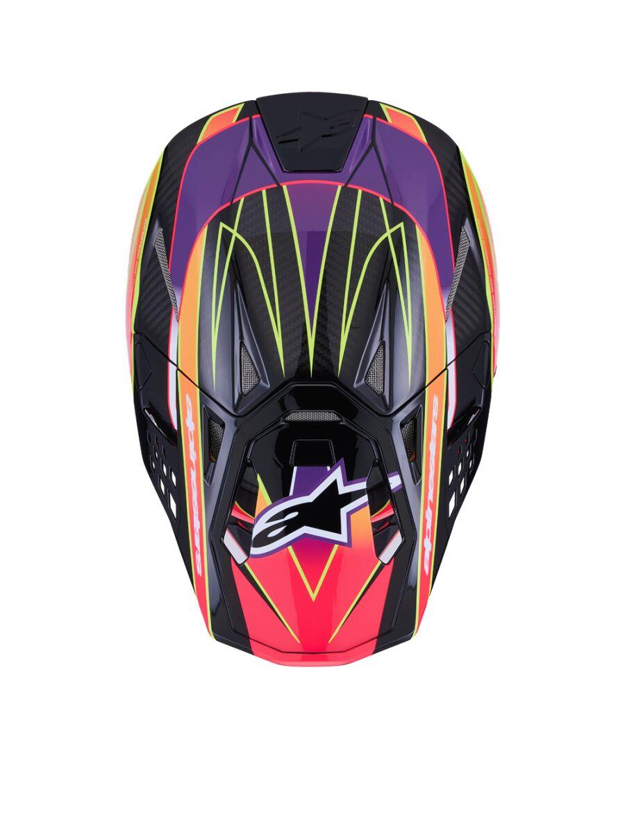 ALPINESTARS Supertech M10 Era MIPS® Helmet PINK/VIO/YL 2025 Model