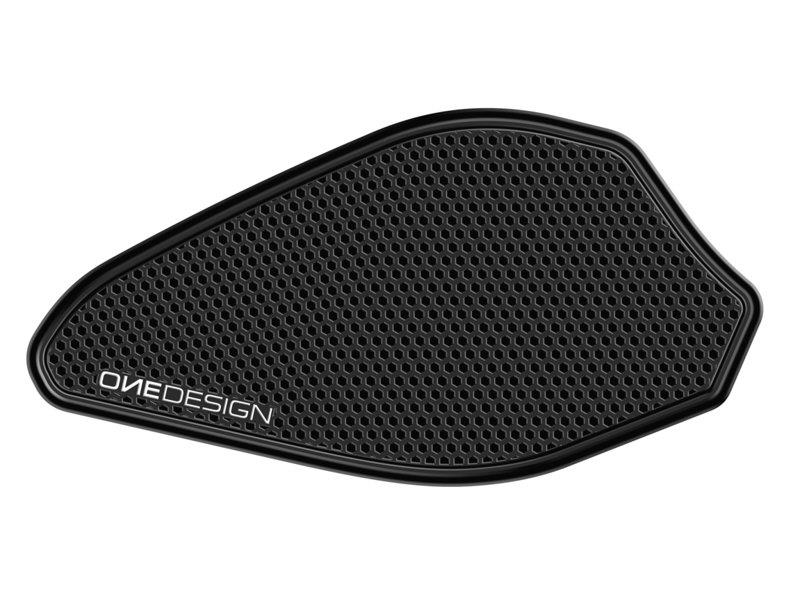 PUIG Side Tank Pad Protector Black for Yamaha YZF R3 19-23 20292N