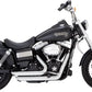 Vance & Hines Shortshots Staggered Exhaust System For HD FXDF 1690 12-17 17327