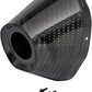 Pro Circuit Replacement End Cap Black Carbon Fiber Each PC4022-0003