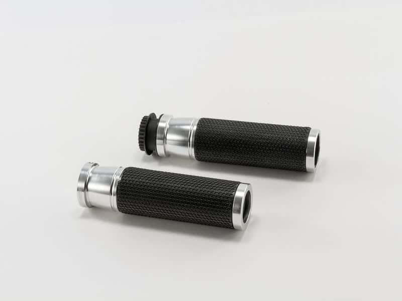 Puig Hi-Tech Ascent Hand Grips 123mm Silver 21019N