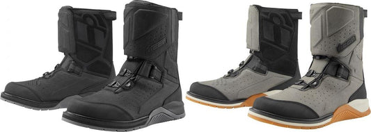 ICON Alcan Waterproof Motorcycle Boots
