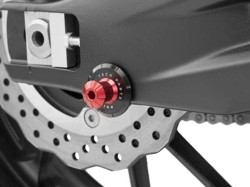 Puig Swing Arm Spool Slider 10mm Red 5801N