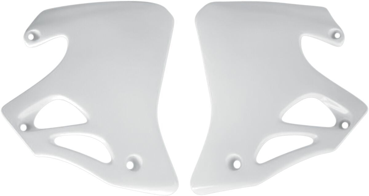 UFO RADIATOR COVERS HONDA CR125/250 WHITE HO02672-041