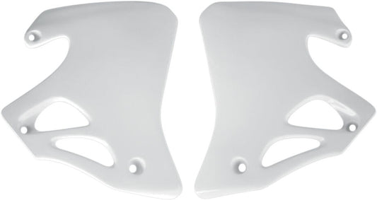 UFO RADIATOR COVERS HONDA CR125/250 WHITE HO02672-041