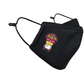 Muc-Off Reusable Face Mask DR X BLACK - KIDS