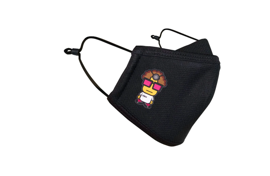Muc-Off Reusable Face Mask DR X BLACK - KIDS