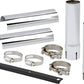 Arlen Ness Exhaust Extensions Kit Dual Out Chrome Stainless Steel 60-120