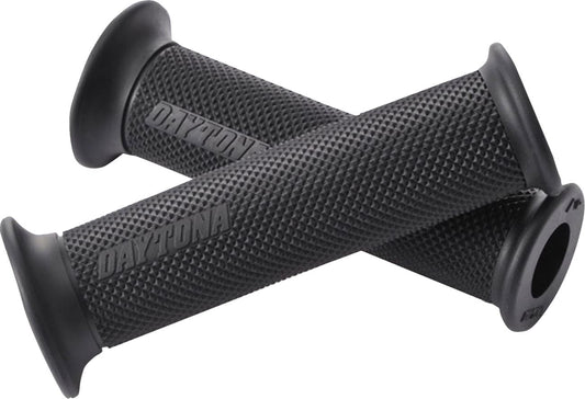 Daytona Grippy Grip GGDM-Base Grips Black 7/8 Open End Handlebar Pair 88217