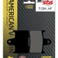 Sbs HHF Street Ceramic Organic Brake Pads For Harley XL 1200 X 2014-2022 715H.HF