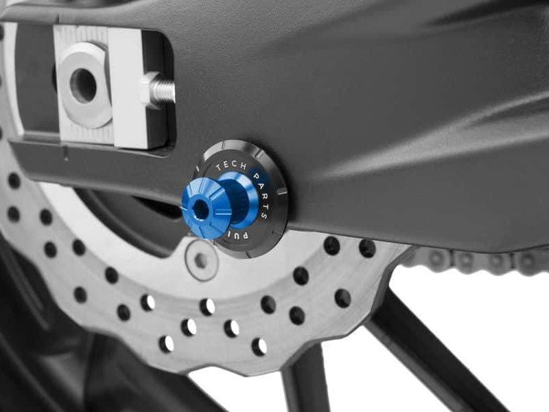 Puig Swing Arm Spool Slider 10mm Blue 6167N