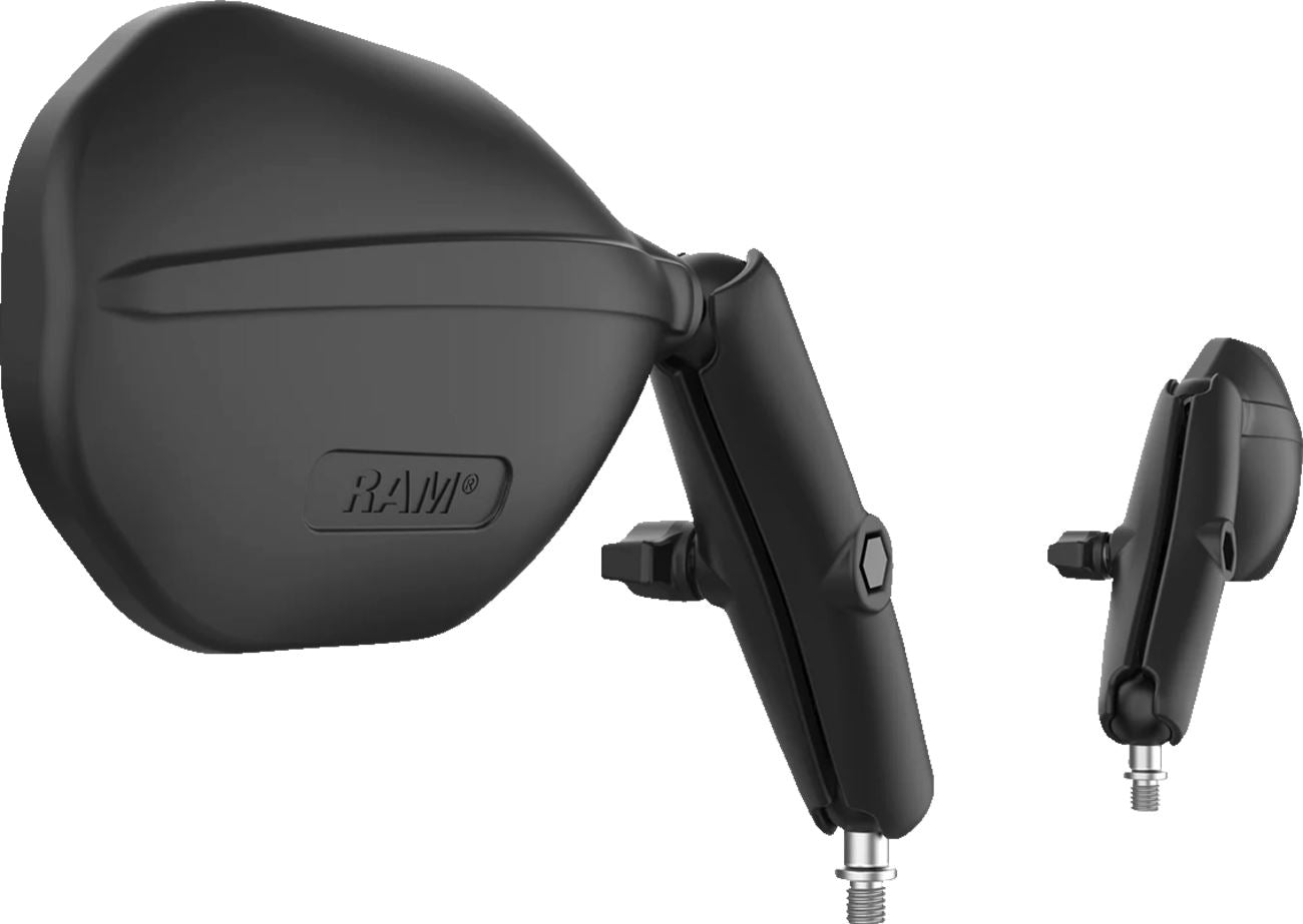RAM MOUNTS MIRROR TOUGH KIT LONG ARM M10X RAM-B-349-C-465RL