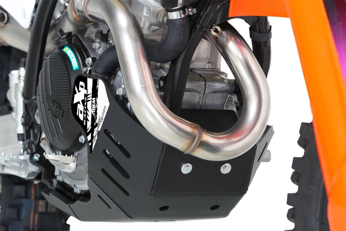 AXP RACING Xtrem Skid Plate For KTM EXC-F 250/350 24-25 Black AX1711