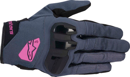 ALPINESTARS Women's Chrome Gloves Blue/Black