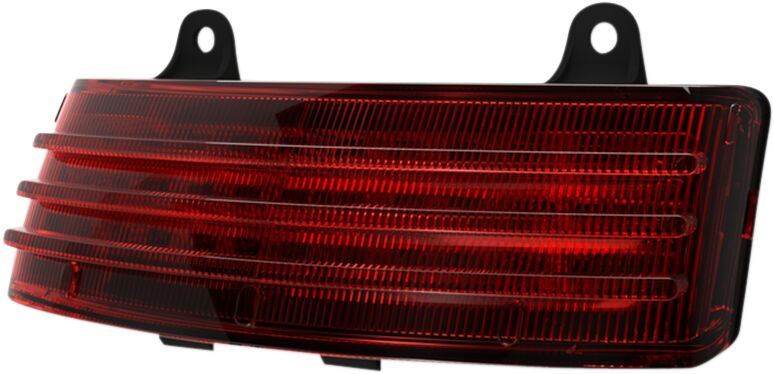 Custom Dynamics LED TriBar Taillight Harley FLHX 06-09 Red Lens PB-TRI-1-RED
